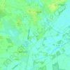 Benseblüten topographic map, elevation, terrain
