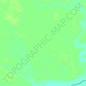 Santa Teresa topographic map, elevation, terrain