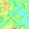 Sopot topographic map, elevation, terrain