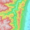 石板岩镇 topographic map, elevation, terrain