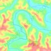 Corkery topographic map, elevation, terrain