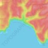 Third Beach topographic map, elevation, terrain