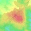 Steinplatte topographic map, elevation, terrain