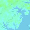 Abell topographic map, elevation, terrain