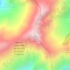 Monte Cardo topographic map, elevation, terrain