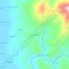 Magsaysay topographic map, elevation, terrain