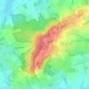 Bosberg topographic map, elevation, terrain