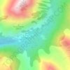 Aigüestortes topographic map, elevation, terrain