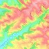 Gandaille topographic map, elevation, terrain