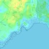 Agnæs topographic map, elevation, terrain