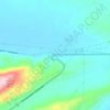 Cuestecitas topographic map, elevation, terrain