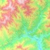 دیر topographic map, elevation, terrain