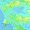 Plein Été topographic map, elevation, terrain