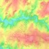 Lachaise topographic map, elevation, terrain