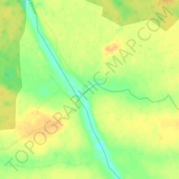 Краснооктябрьское topographic map, elevation, terrain
