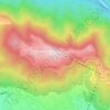 Sidi Belloua topographic map, elevation, terrain
