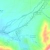 Puembo topographic map, elevation, terrain