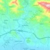 Juana Díaz topographic map, elevation, terrain