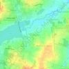 Sorahunase topographic map, elevation, terrain