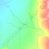 Los Fuertes topographic map, elevation, terrain