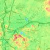 Kampung Sungai Baru topographic map, elevation, terrain
