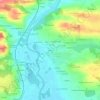 La Haye topographic map, elevation, terrain