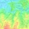 Les Ringlins topographic map, elevation, terrain
