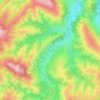 Плита topographic map, elevation, terrain