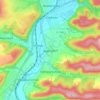 Jägersdorf topographic map, elevation, terrain