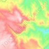 Llallaguita topographic map, elevation, terrain
