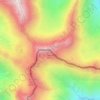 Monte Serra topographic map, elevation, terrain