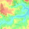 Sítio Condessa topographic map, elevation, terrain