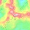 Chiles topographic map, elevation, terrain