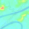 Nanga Merit topographic map, elevation, terrain