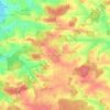 Kiemertshofen topographic map, elevation, terrain