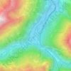 Böckstein topographic map, elevation, terrain