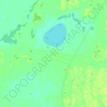 Короли topographic map, elevation, terrain