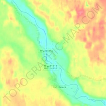 Рубцово topographic map, elevation, terrain