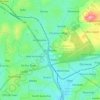 Achimota topographic map, elevation, terrain