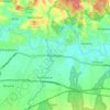 Mantingan topographic map, elevation, terrain