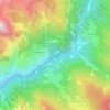 Le Veyer topographic map, elevation, terrain
