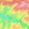 Nidrum topographic map, elevation, terrain