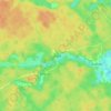Suszka topographic map, elevation, terrain