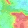 Horn topographic map, elevation, terrain