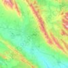 Sulaymaniyah topographic map, elevation, terrain