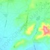 Prasino topographic map, elevation, terrain