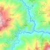 Pucala topographic map, elevation, terrain