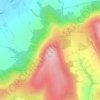 Carlton Bank topographic map, elevation, terrain