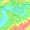 Ryton-on-Dunsmore topographic map, elevation, terrain
