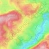 Les Courtots topographic map, elevation, terrain